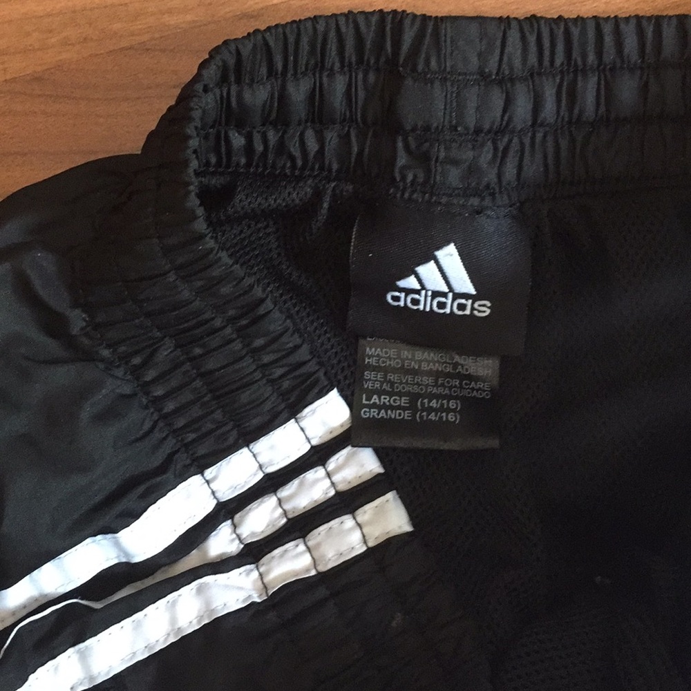 Adidas windbreakers high waist track pants s/m - Picture 4 of 7